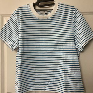 COS “The Clean Cut” Striped Shirt - Medium NWOT
